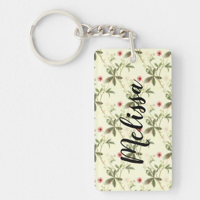 Floral Keychain (Front)