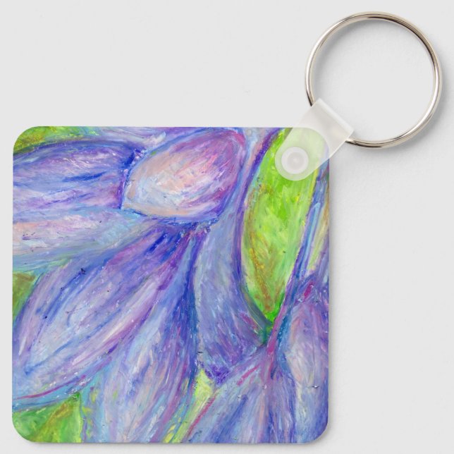Floral Keychain (Back)