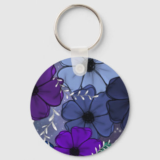 Floral keychain