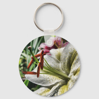 Floral keychain
