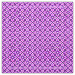 Floral kimono print, orchid and purple fabric