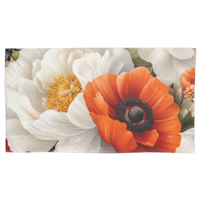 Floral King  Pillow Case (Front)