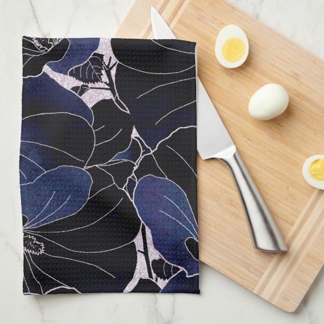 Floral Kitchen Towel (Quarter Fold)