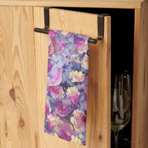 Floral kitchen towel