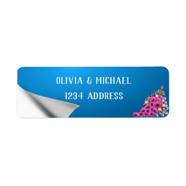 Floral Label (Front)