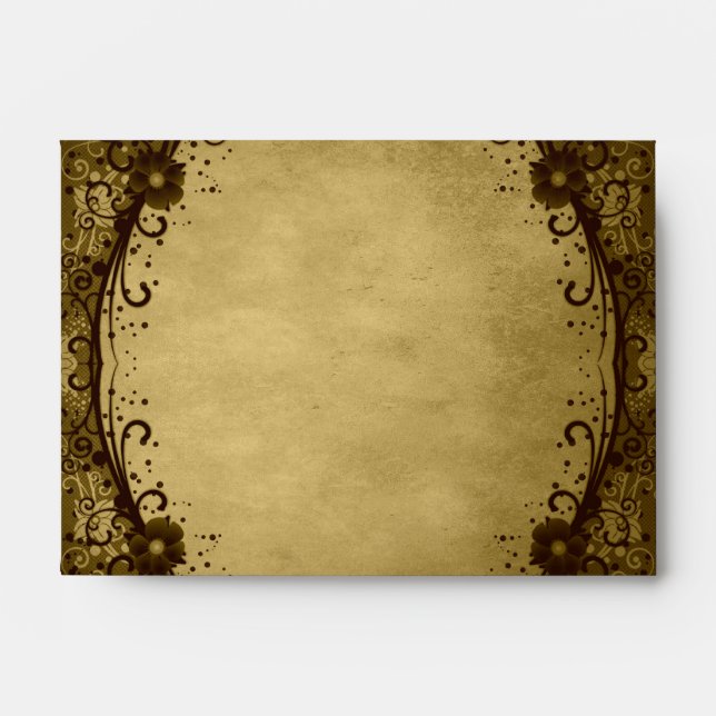 Floral Lace Envelope (A6) (Front)