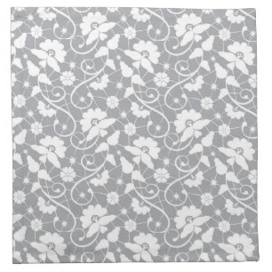 Floral Lace Pattern Cloth Napkin