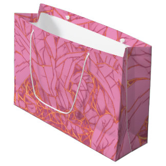 Floral large gift bag