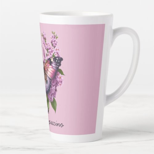 Floral Latte Mug