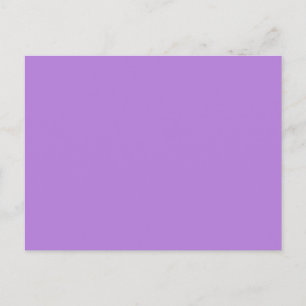 Floral Lavender Postcard