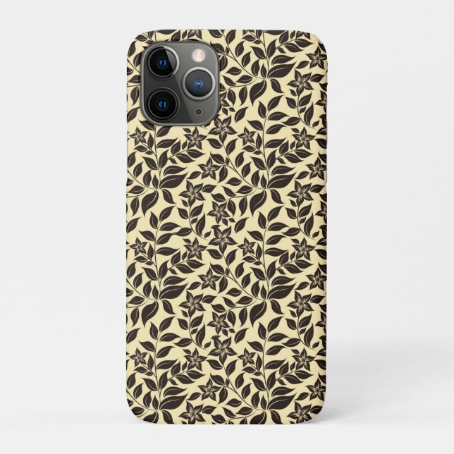 Floral Leaves Pattern-23756 Case-Mate iPhone Case (Back)