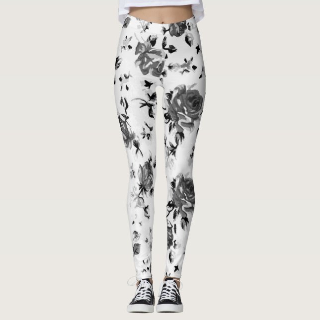 Floral Leggings (Front)