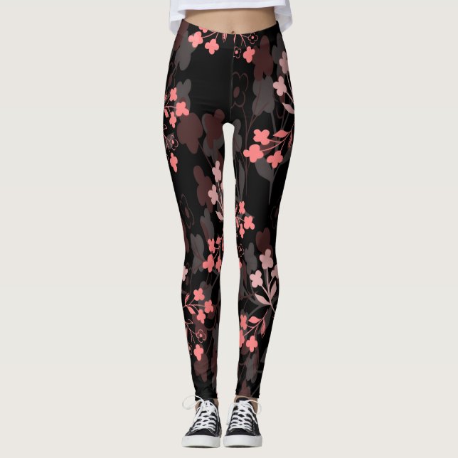 Floral leggings  (Front)
