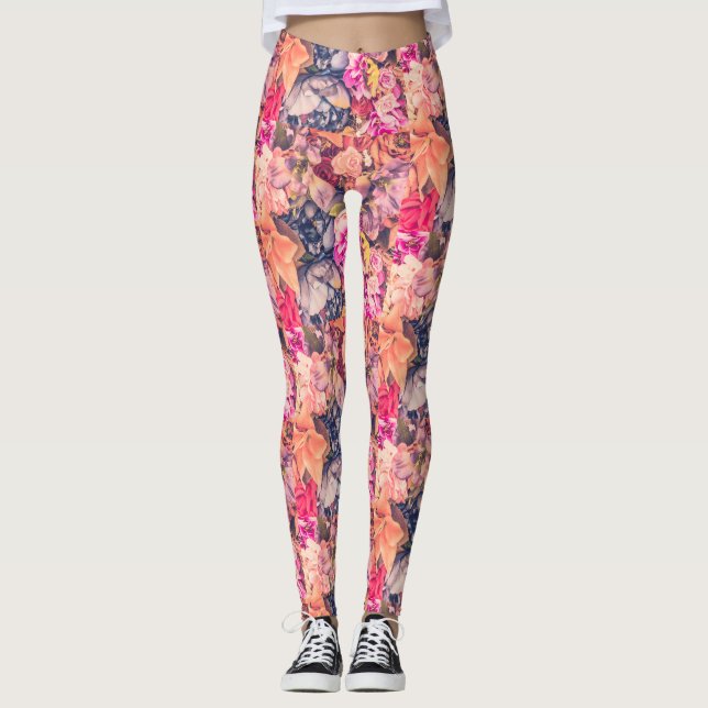 Floral Leggings (Front)