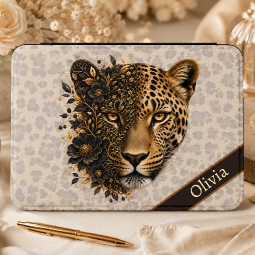 Floral Leopard Kindle Paperwhite Case