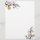 Floral Letterhead (Front)