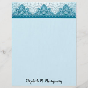Floral Letterhead
