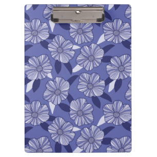 Floral Line Art Clipboard