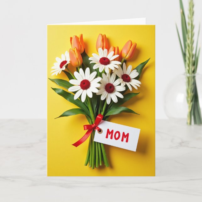Floral Love Bouquet Pattern Card (Front)