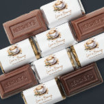 Floral Love is Brewing Brown Coffee Bridal Shower  Hershey's Miniatures<br><div class="desc">Love is Brewing Bridal Shower Theme - Floral Love is Brewing Brown Coffee Bridal Shower Hershey's Miniatures.</div>