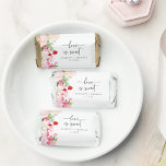Floral Love is Sweet Hershey's Miniatures<br><div class="desc">Discover the rustic elegance in this beautiful bridal shower Love is Sweet Hershey's Miniatures featuring hand-painted watercolor red and pink roses. These invitations are perfect for a spring or summer event. The artistic watercolor vibe provides a sophisticated yet whimsical touch. With easy-to-customize templates, making this collection truly yours becomes a...</div>