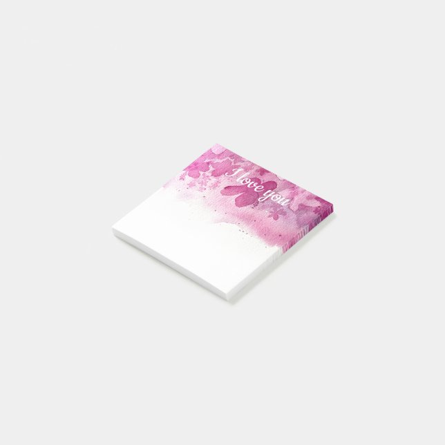 Floral Love Post-it Note  (Hooponopono series #4) (Angled)