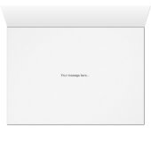 Floral Love Valentine's Day Card - Midnight (Inside Horizontal (Bottom))