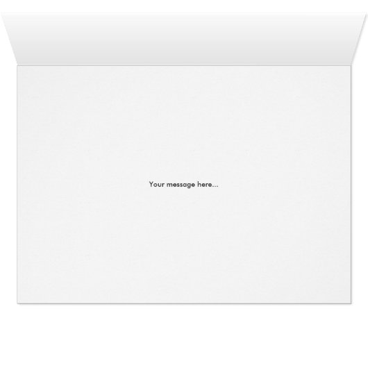 Floral Love Valentine's Day Card - Midnight (Inside Horizontal (Bottom))