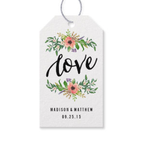 Floral Love | Wedding Gift Tags