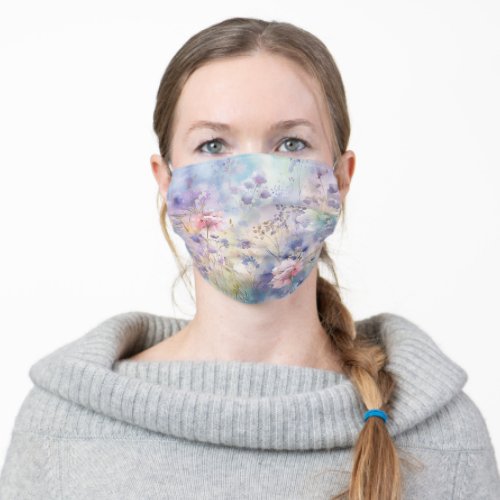 Floral Lovely Cloth Face Mask with Filter Slot