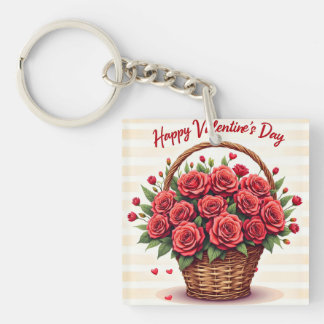 Floral Luxury Beautiful Love Trendy Collection Keychain