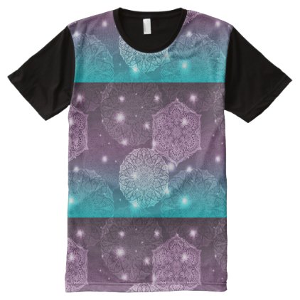 Floral luxury mandala pattern All-Over-Print T-Shirt