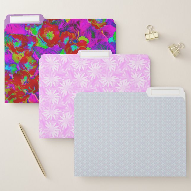 Floral Magic File Folders (Set)