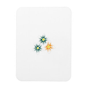 Floral Magnet   Vibrant Charm   Home Décor Gift