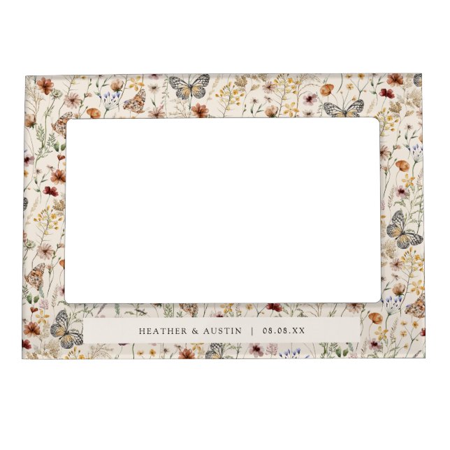 Floral Magnetic Frame (Front)