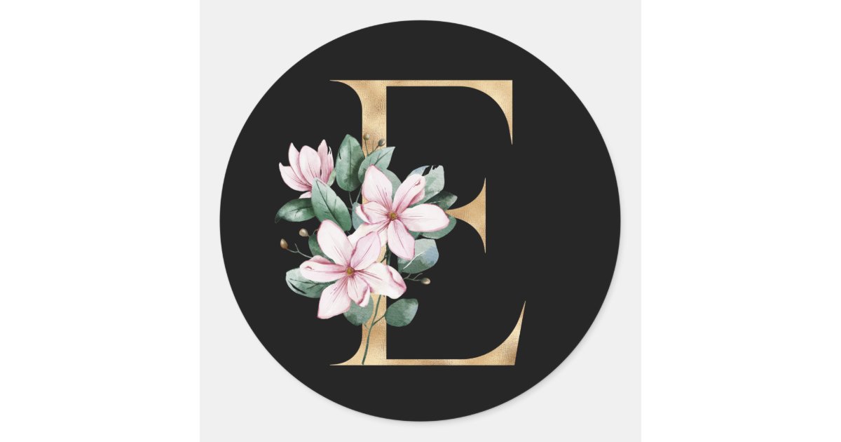 Magnolia Bloom Flower & Monogram Graphics