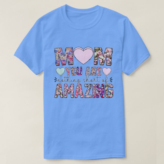 Floral Mama 5 T-Shirt (Design Front)