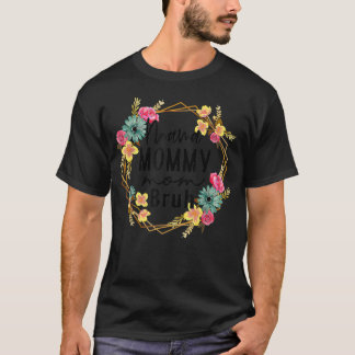Floral Mama Mommy Mom Bruh Funny Mom Mothers Day  T-Shirt