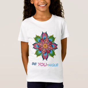 Floral Mandala, Be YOU-nique! T-Shirt