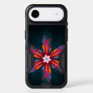 Floral Mandala Flowers Orange Red Blue Abstract iPhone 17 Air Case