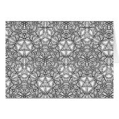 Floral Mandala Pattern Geometric Adult Coloring (Front Horizontal)