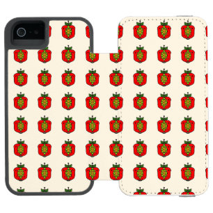 Floral Mandala Pattern iPhone SE/5/5s Wallet Case