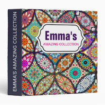 Floral mandalas creative circles art pattern