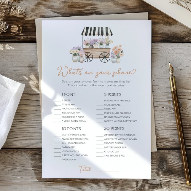 Floral Market What’s on Your Phone Game (Creator Uploaded)