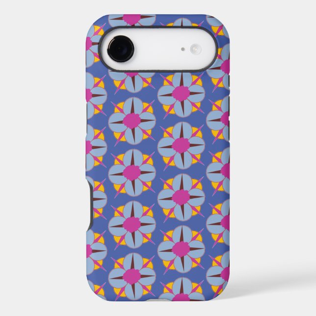 Floral Medallions iPhone Case (Back)