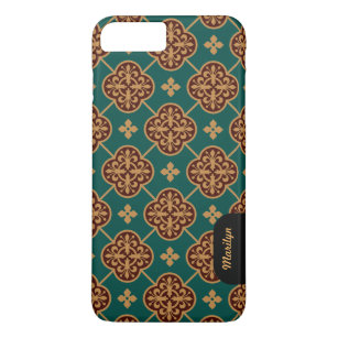 Floral medieval tile pattern CC0911 Augustus Pugin iPhone 8 Plus/7 Plus Case