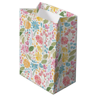 Floral Medium Gift Bag