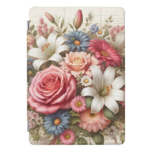 Floral Medley Botanical Blooms iPad Pro Cover