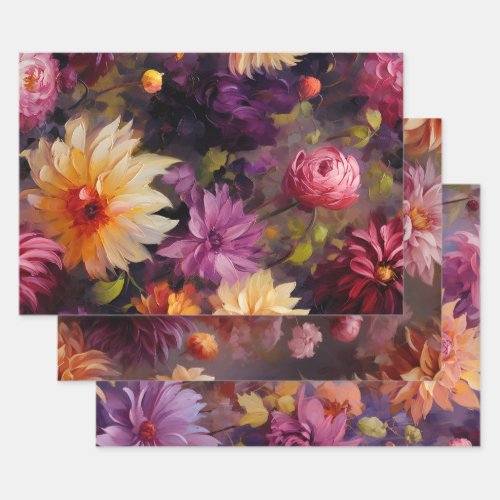 FLORAL MEDLEY DECOUPAGE AND DECORATIVE PAPER