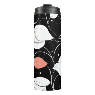 Floral meets Coral Thermal Tumbler